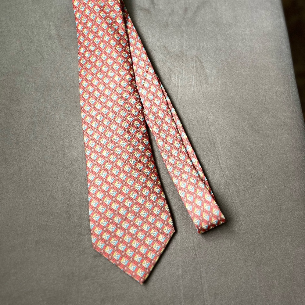Hermes Silk Tie